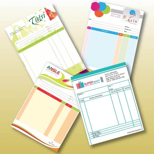 Invoice or Bill Book view 2