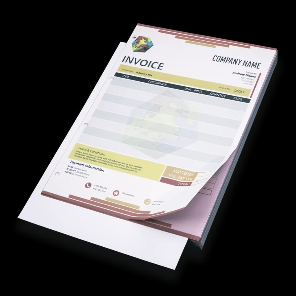 Purchase Order (PO) Pad