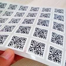 QR Code Sticker view 3