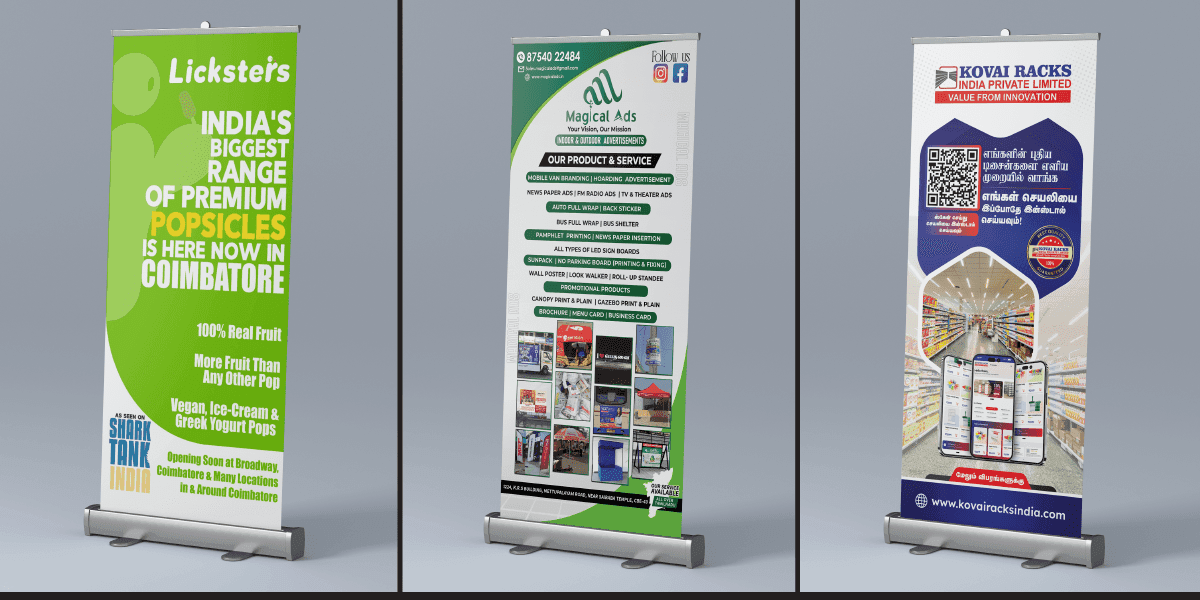 Roll-up Standee view 3